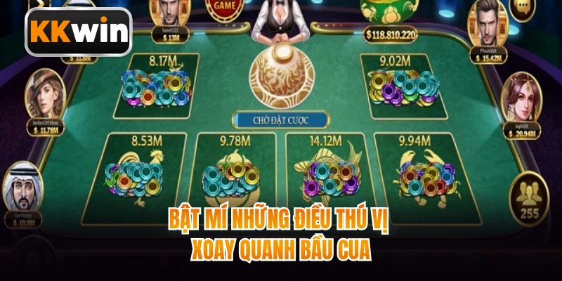 Bật mí những điều thú vị xoay quanh Bầu cua 